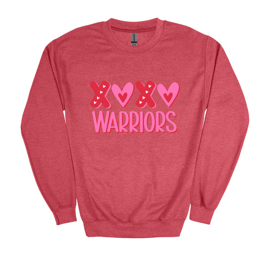 XoXo Warriors - Adult Crew Sweatshirt